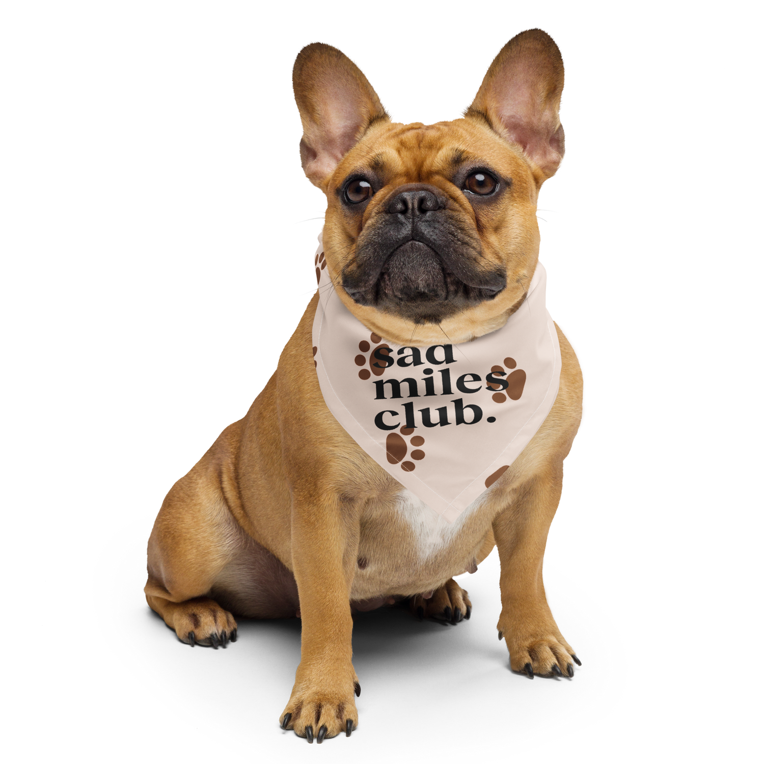 Paw Print Dog Bandana - sad miles club.
