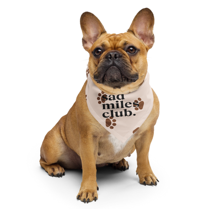 Paw Print Dog Bandana - sad miles club.