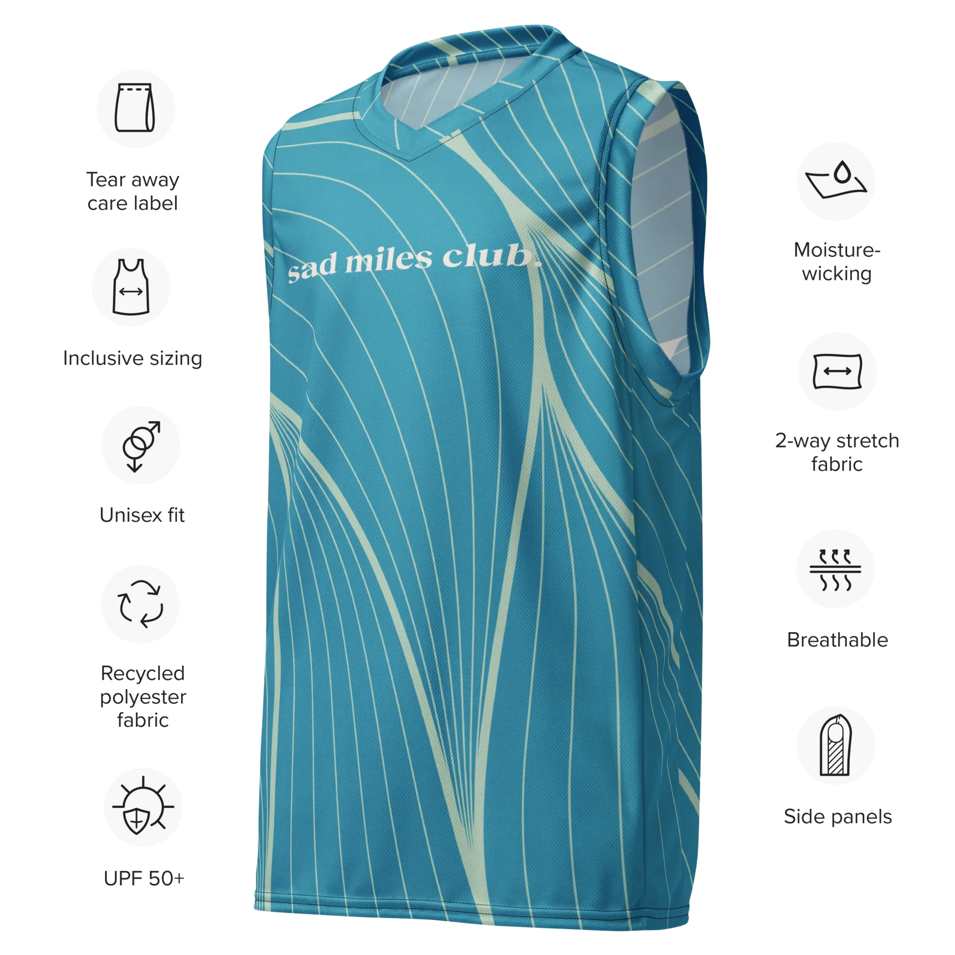 Keep Running Tank Top - Unisex - sad miles club.