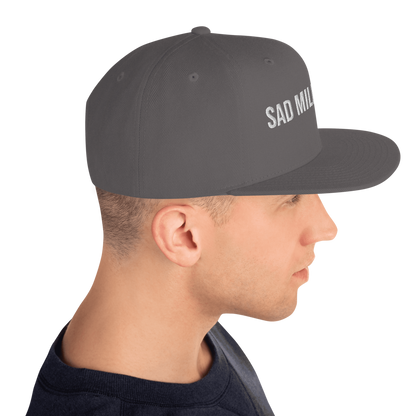 sad miles club. Snapback Hat