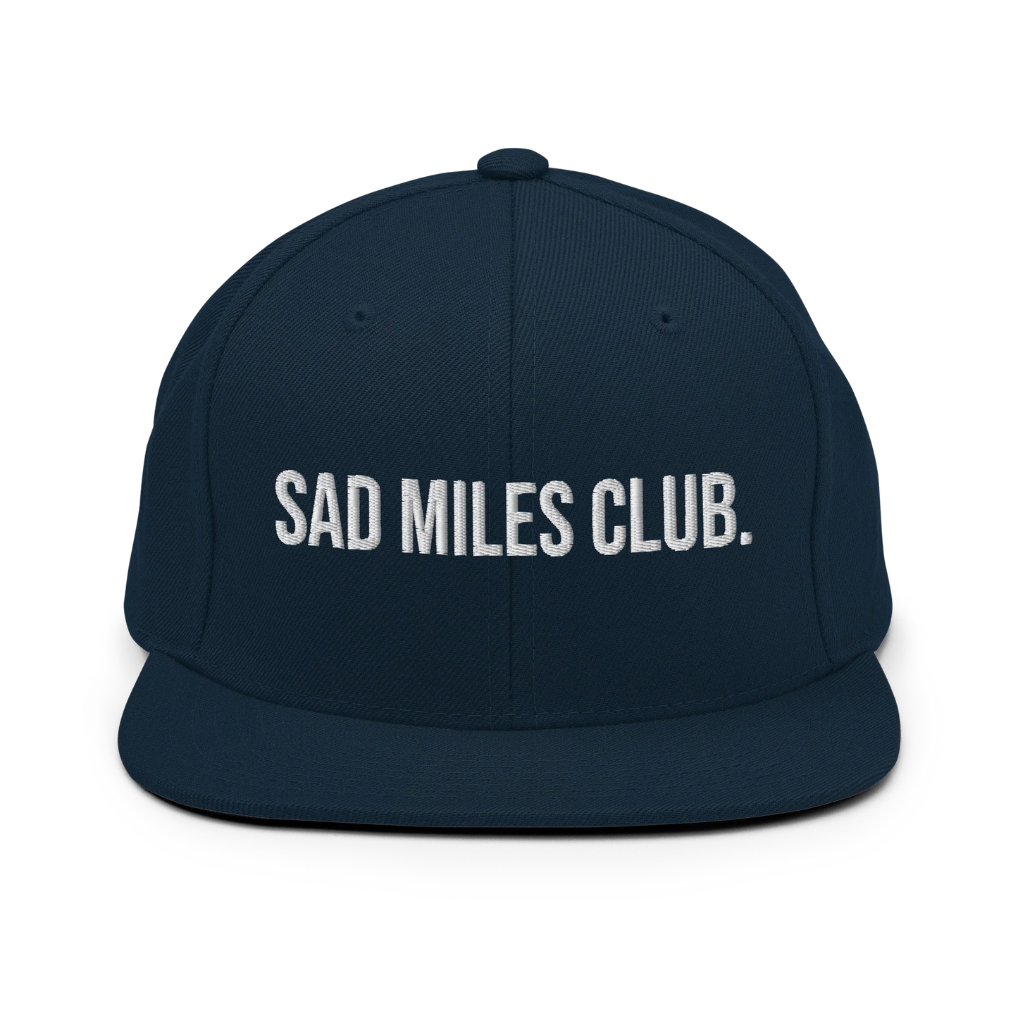 sad miles club. Snapback Hat (Unisex)