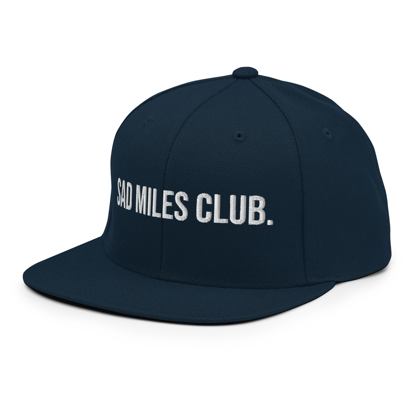 sad miles club. Snapback Hat (Unisex)