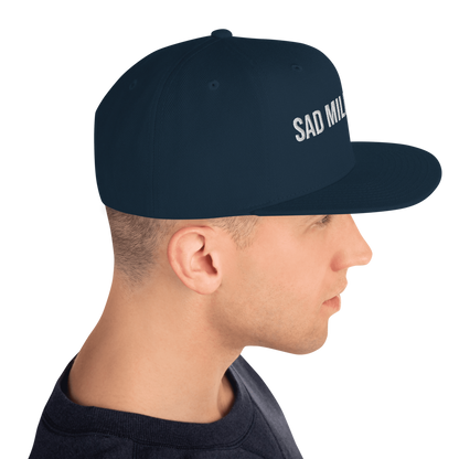 sad miles club. Snapback Hat