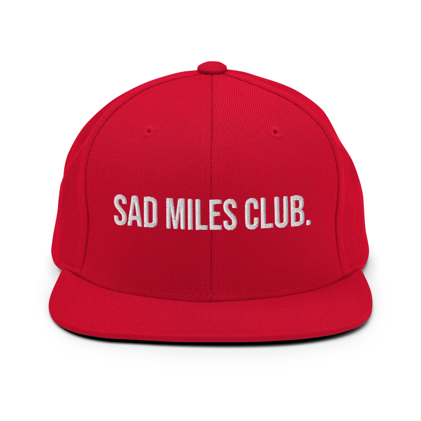 sad miles club. Snapback Hat (Unisex)
