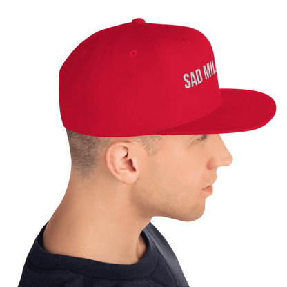 sad miles club. Snapback Hat