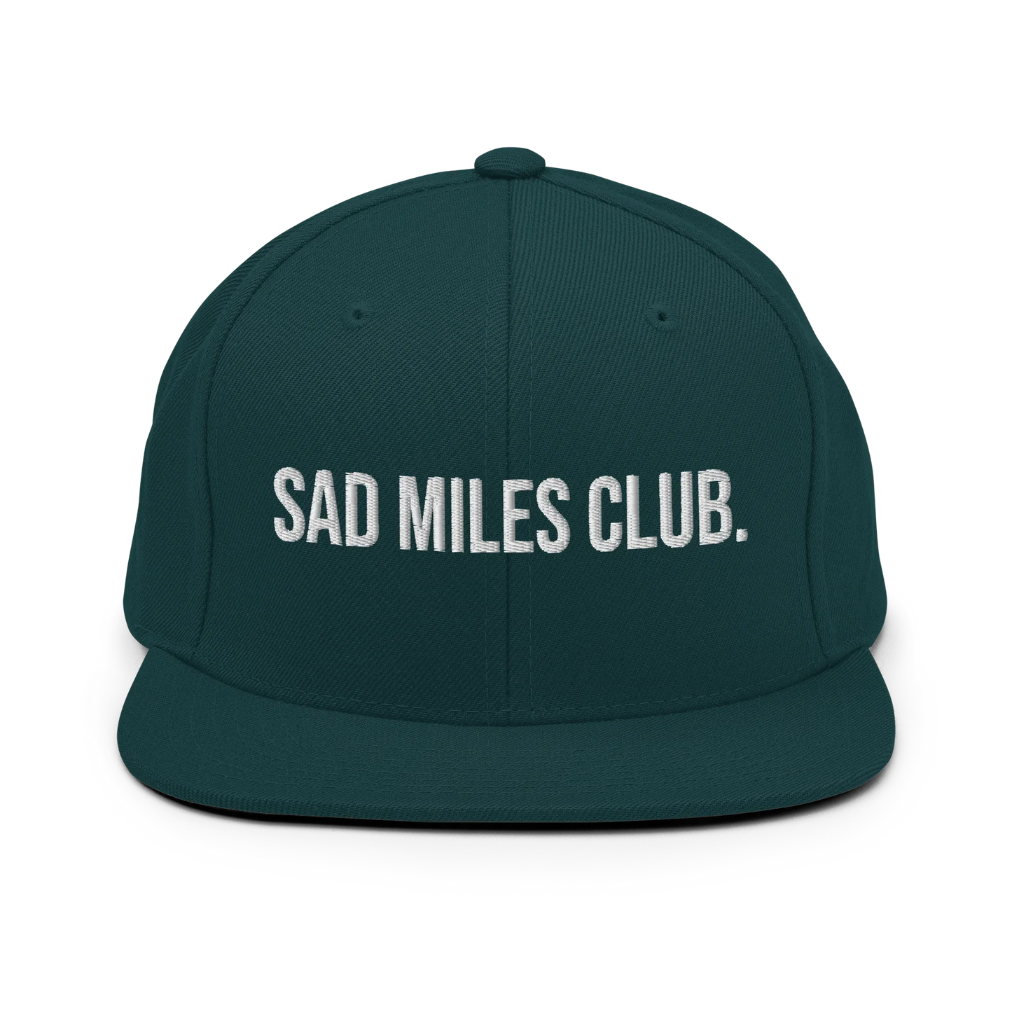sad miles club. Snapback Hat (Unisex)