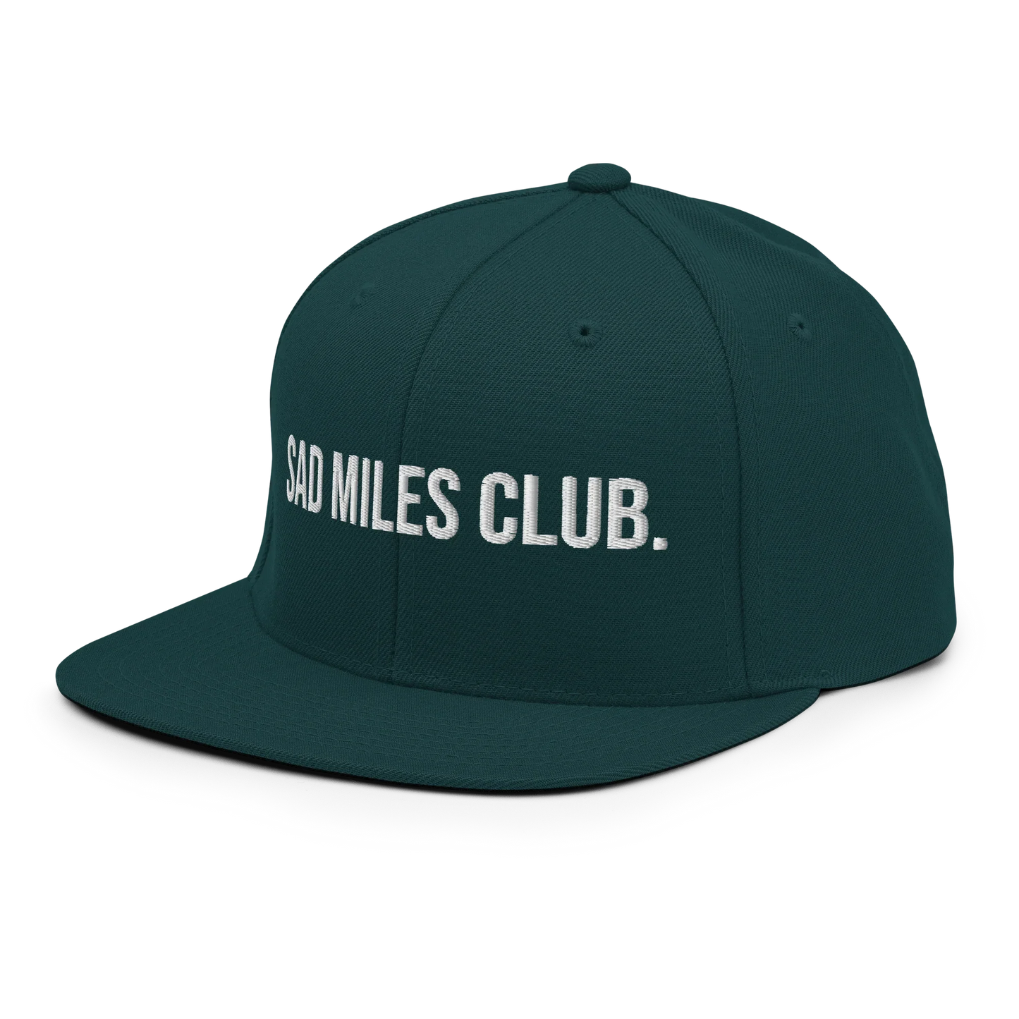 sad miles club. Snapback Hat (Unisex)
