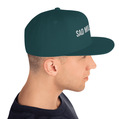 sad miles club. Snapback Hat