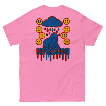 Depression Soft Style T-Shirt - sad miles club.