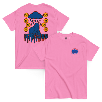 Depression Soft Style T-Shirt - sad miles club.