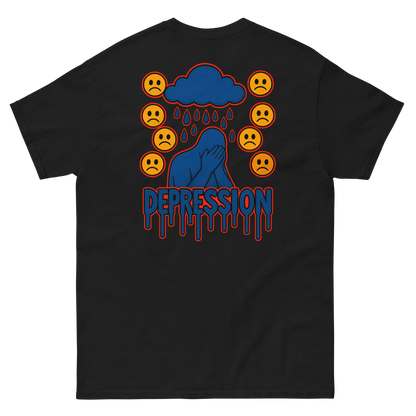 Depression Soft Style T-Shirt - sad miles club.