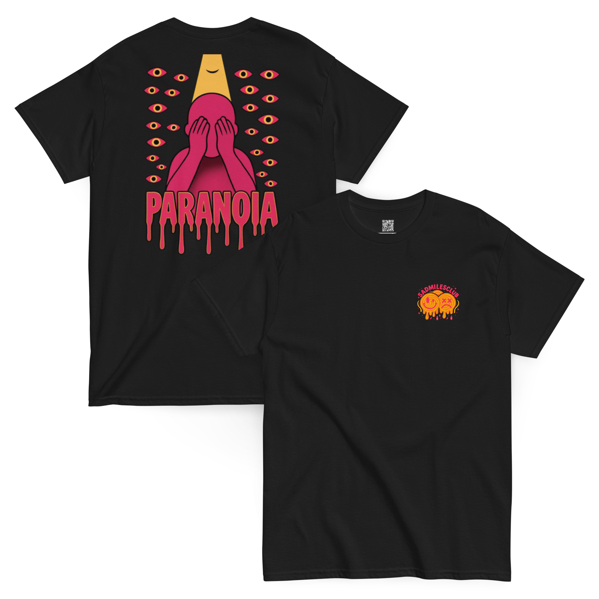 Paranoia Soft Style T-Shirt - sad miles club.