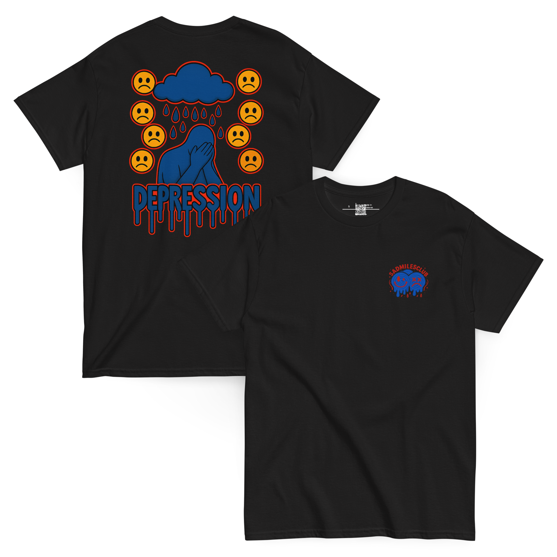 Depression Soft Style T-Shirt - sad miles club.