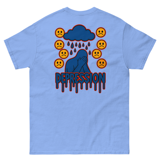 Depression Soft Style T-Shirt - sad miles club.