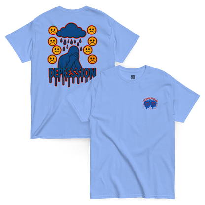 Depression Soft Style T-Shirt - sad miles club.