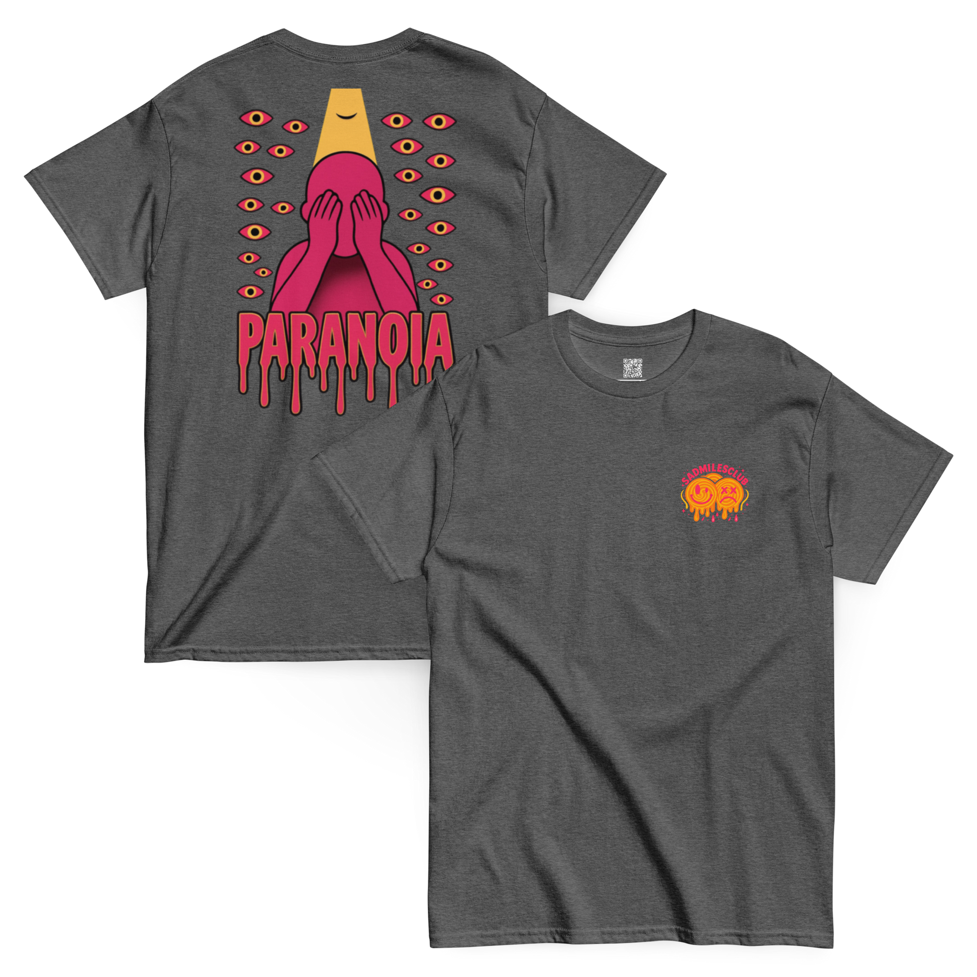 Paranoia Soft Style T-Shirt - sad miles club.