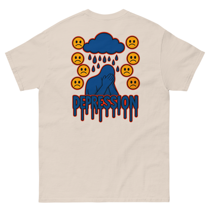 Depression Soft Style T-Shirt - sad miles club.