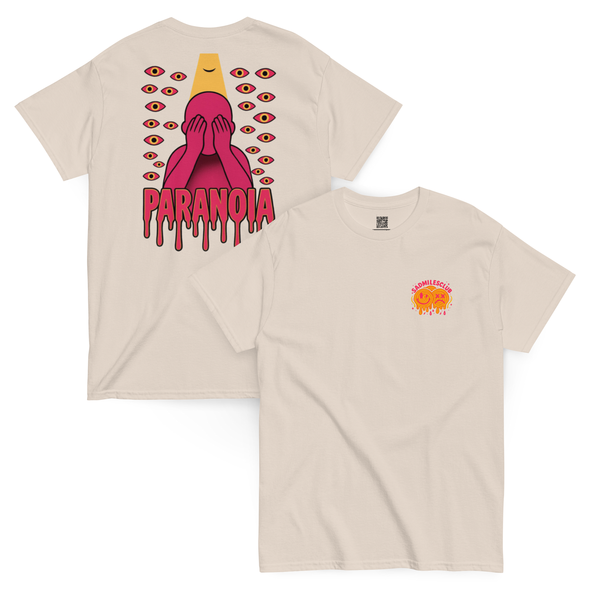 Paranoia Soft Style T-Shirt - sad miles club.
