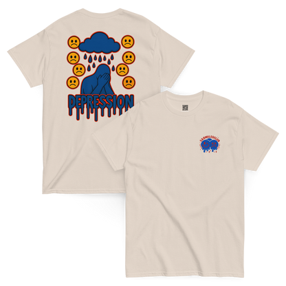 Depression Soft Style T-Shirt - sad miles club.