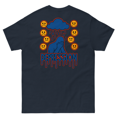 Depression Soft Style T-Shirt - sad miles club.