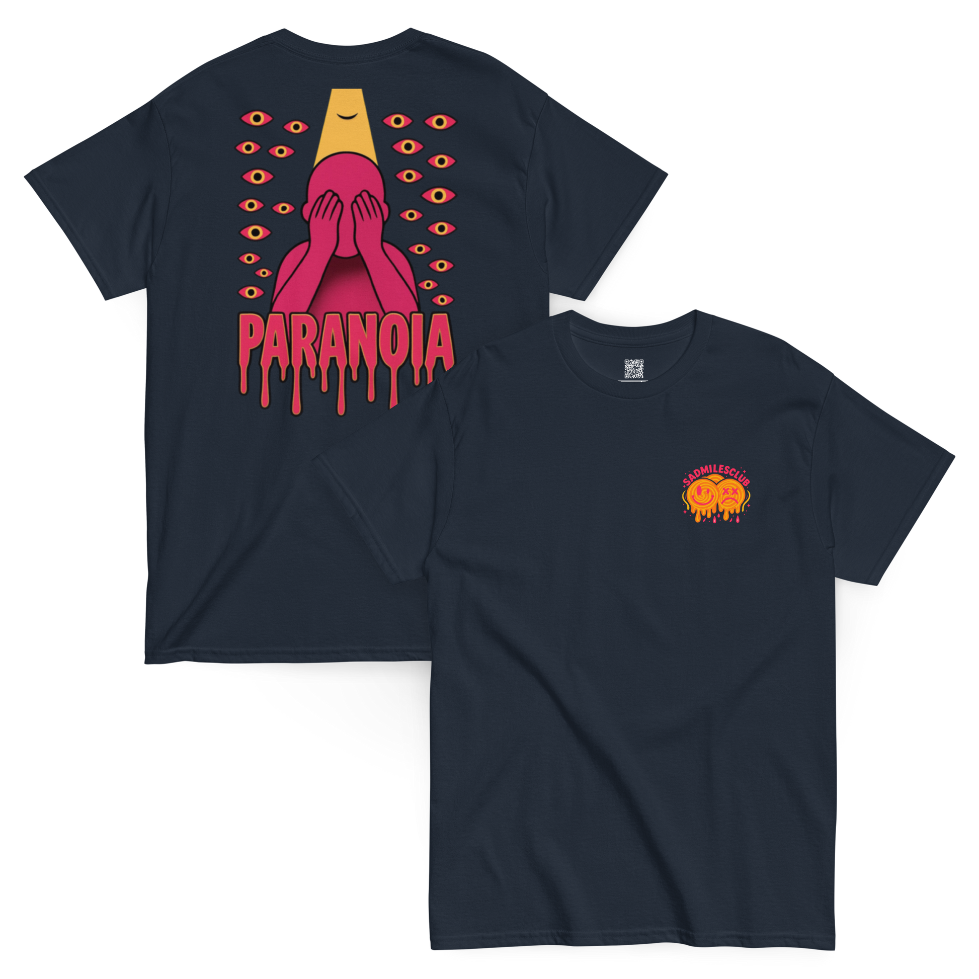 Paranoia Soft Style T-Shirt - sad miles club.