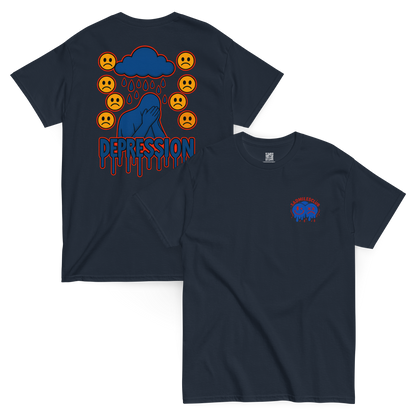 Depression Soft Style T-Shirt - sad miles club.