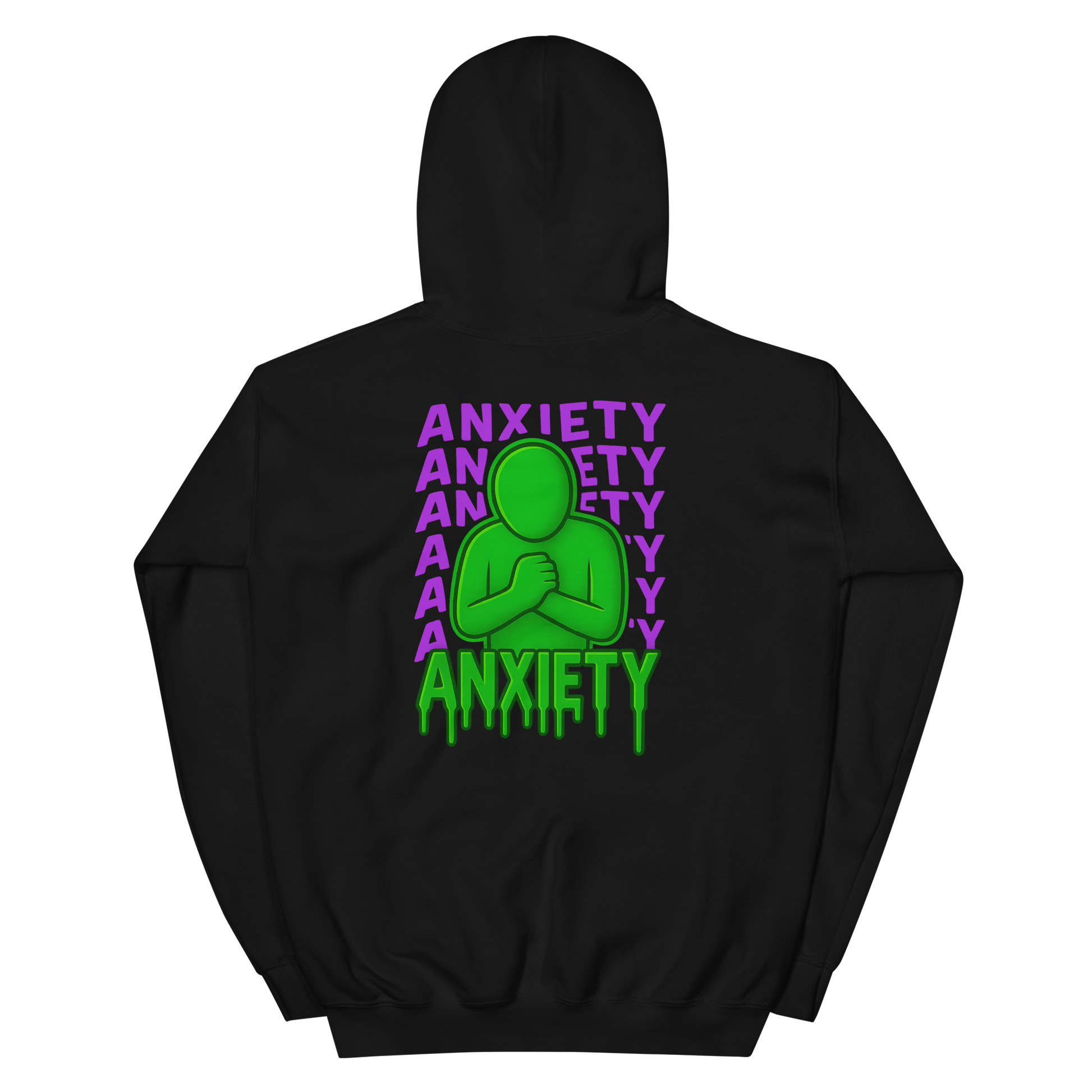 Anxiety Hoodie - sad miles club.
