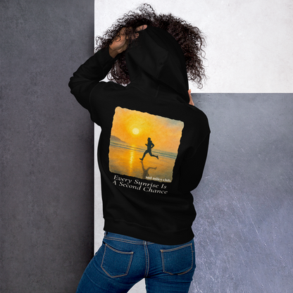 Every Sunrise Is A Second Chance Hoodie - sad miles club.