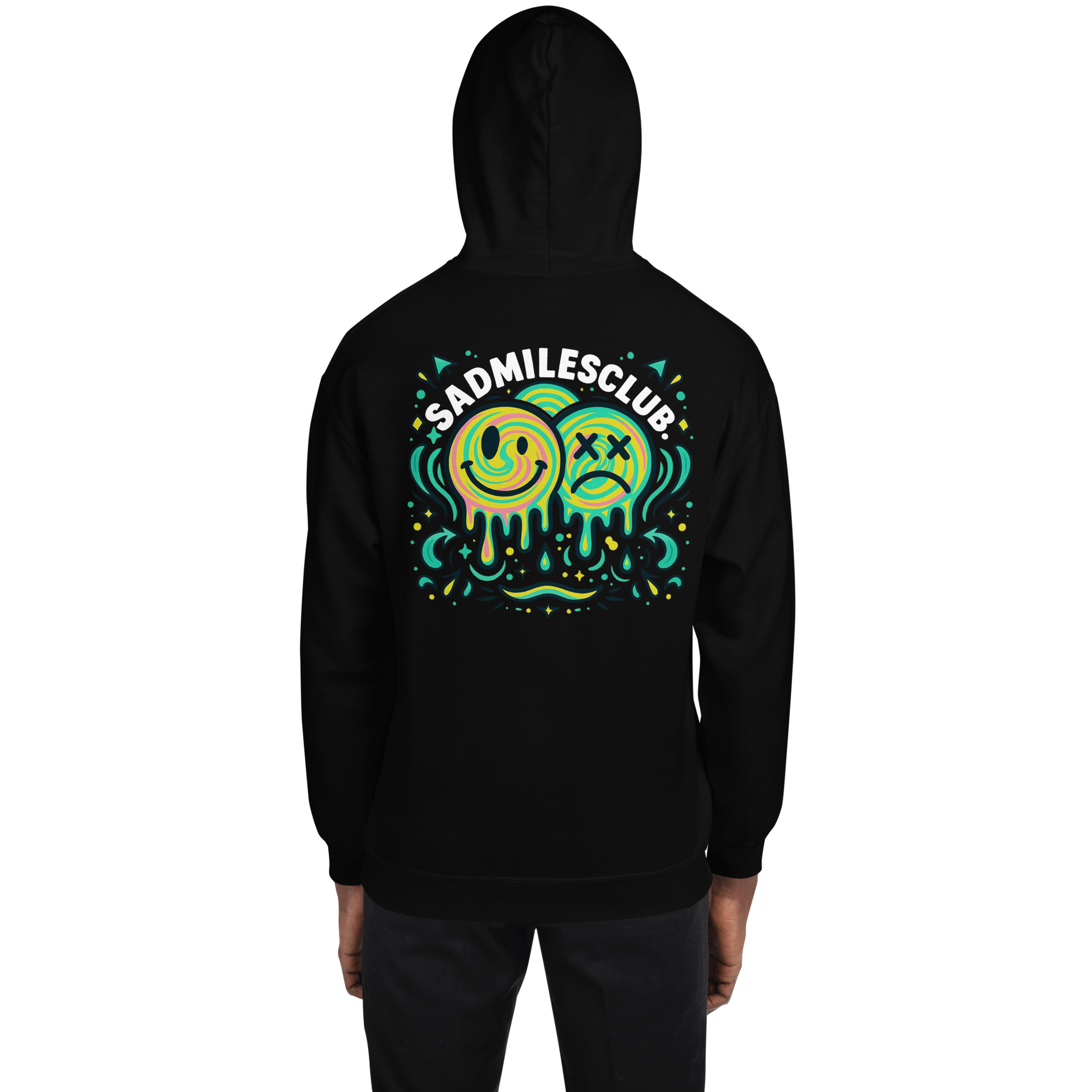 Distorted Reality Hoodie - sad miles club.