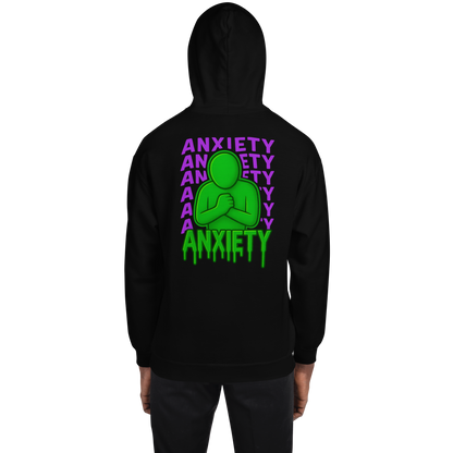 Anxiety Hoodie - sad miles club.