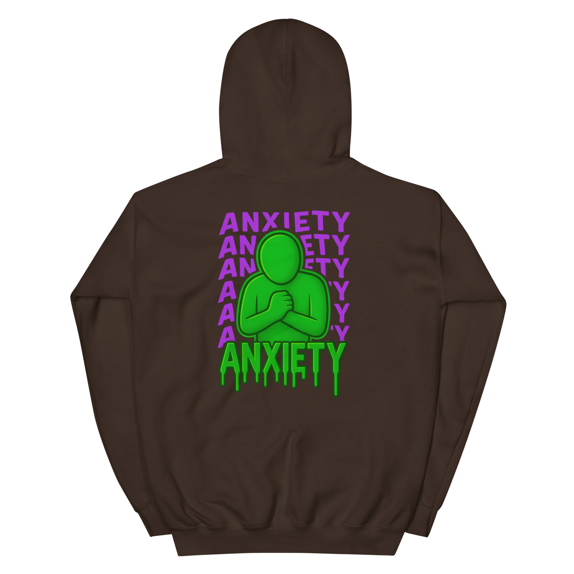 Anxiety Hoodie - sad miles club.