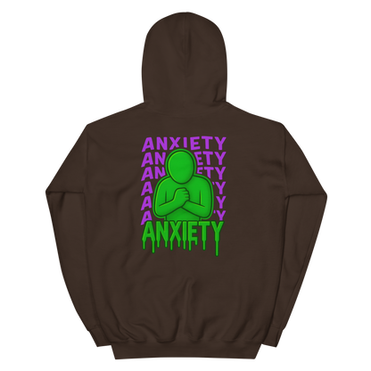 Anxiety Hoodie - sad miles club.