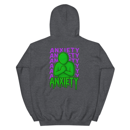 Anxiety Hoodie - sad miles club.