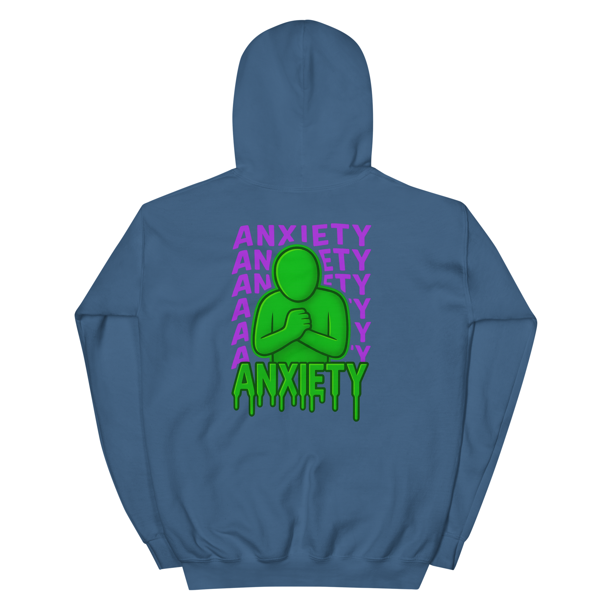 Anxiety Hoodie - sad miles club.