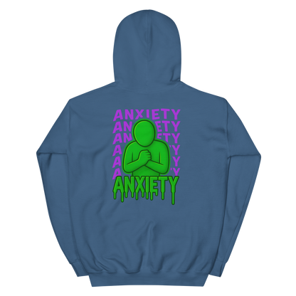 Anxiety Hoodie - sad miles club.