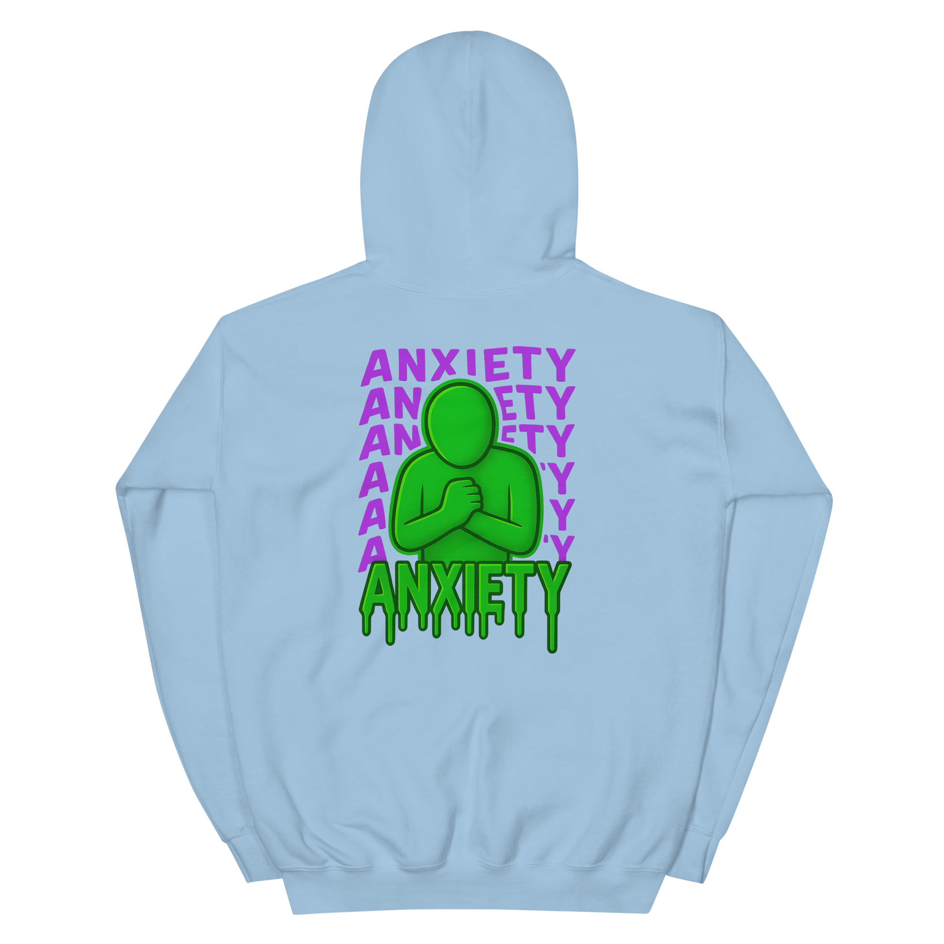 Anxiety Hoodie - sad miles club.