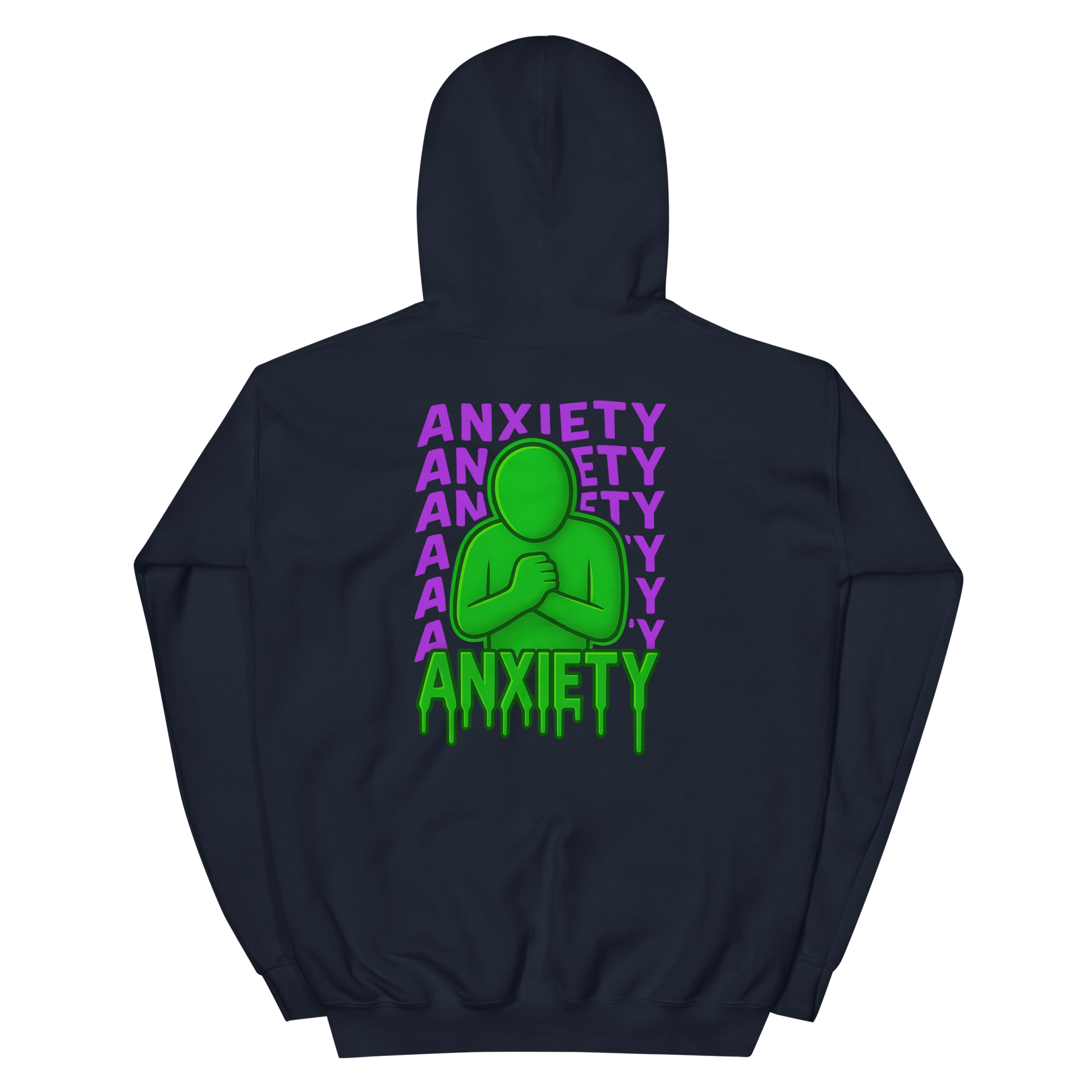 Anxiety Hoodie - sad miles club.