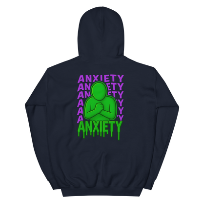 Anxiety Hoodie - sad miles club.
