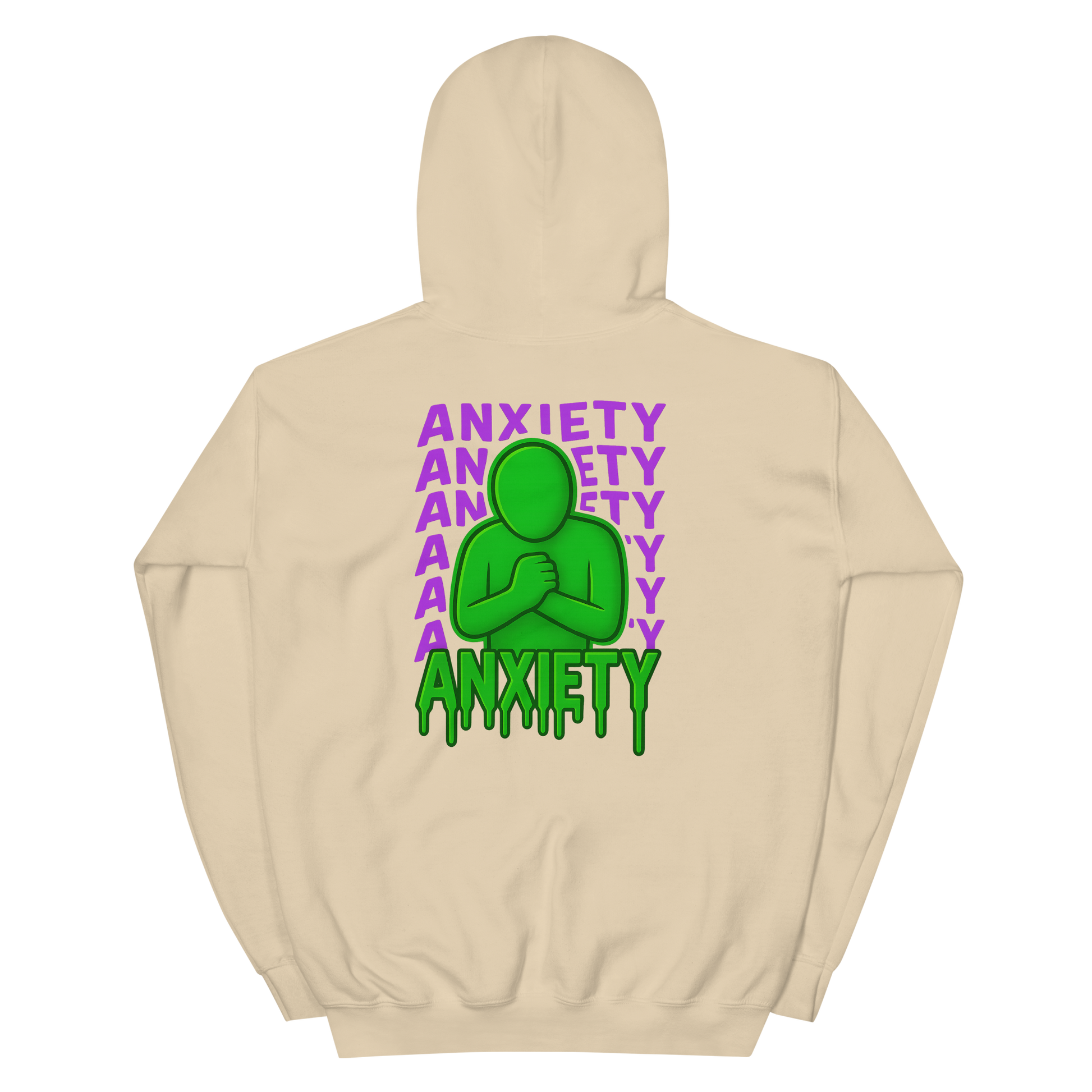 Anxiety Hoodie - sad miles club.
