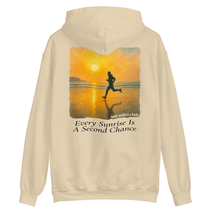 Every Sunrise Is A Second Chance Hoodie - sad miles club.