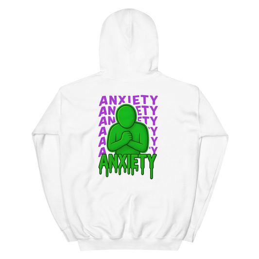 Anxiety Hoodie - sad miles club.