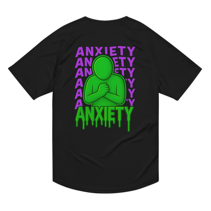 Anxiety Activewear T-Shirt - sad miles club.