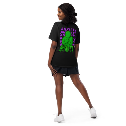 Anxiety Activewear T-Shirt - sad miles club.