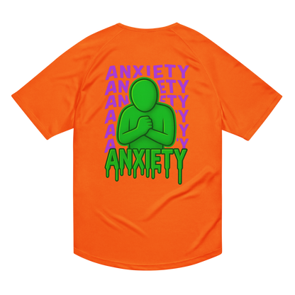 Anxiety Activewear T-Shirt - sad miles club.