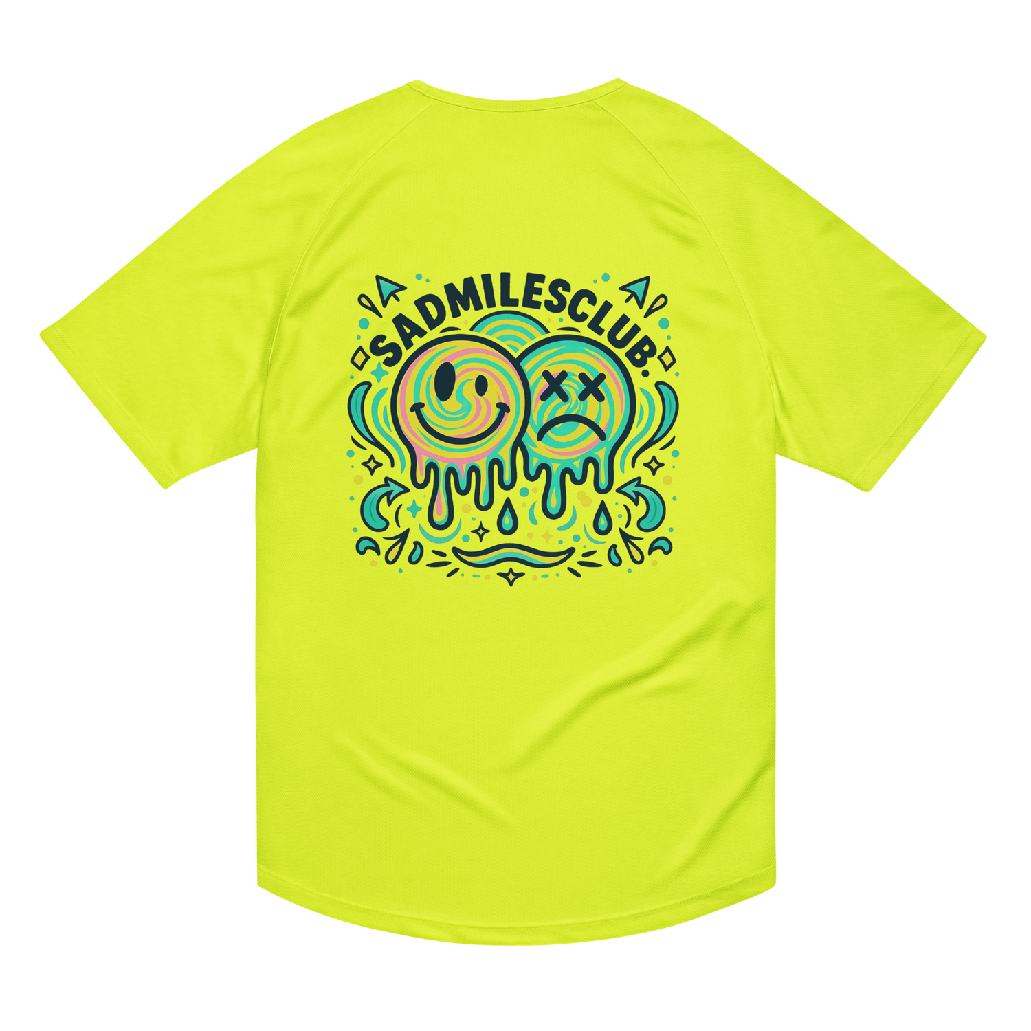 Distorted Reality Activewear T-Shirt - sad miles club.