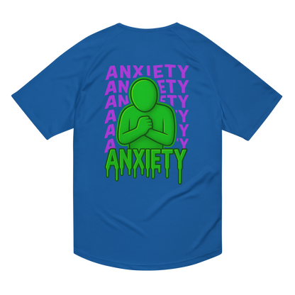 Anxiety Activewear T-Shirt - sad miles club.