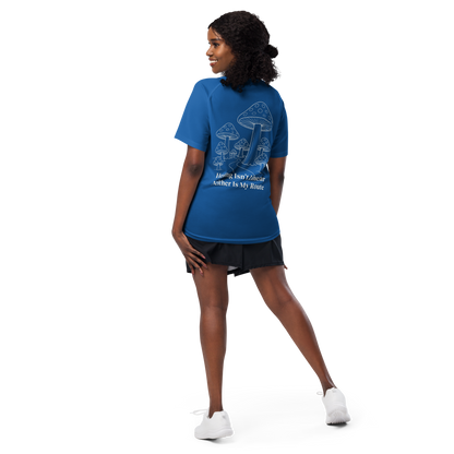 Healing Isn't Linear Activewear T-Shirt - sad miles club.