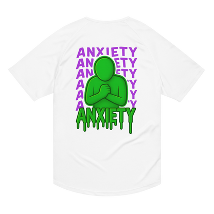 Anxiety Activewear T-Shirt - sad miles club.